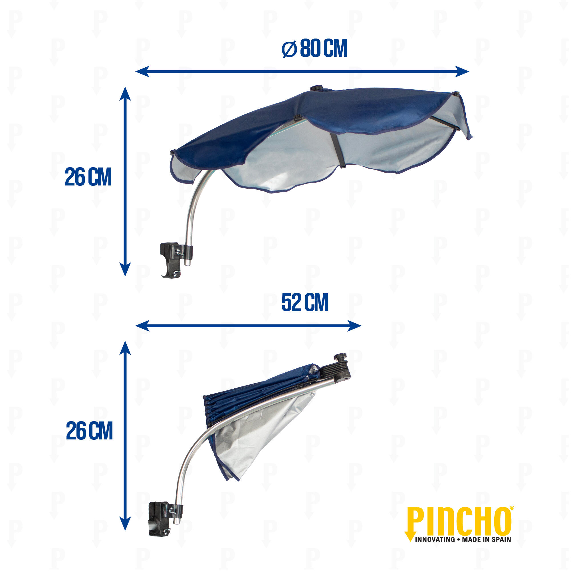 Sombrilla abanico Pincho para Silla 7/7