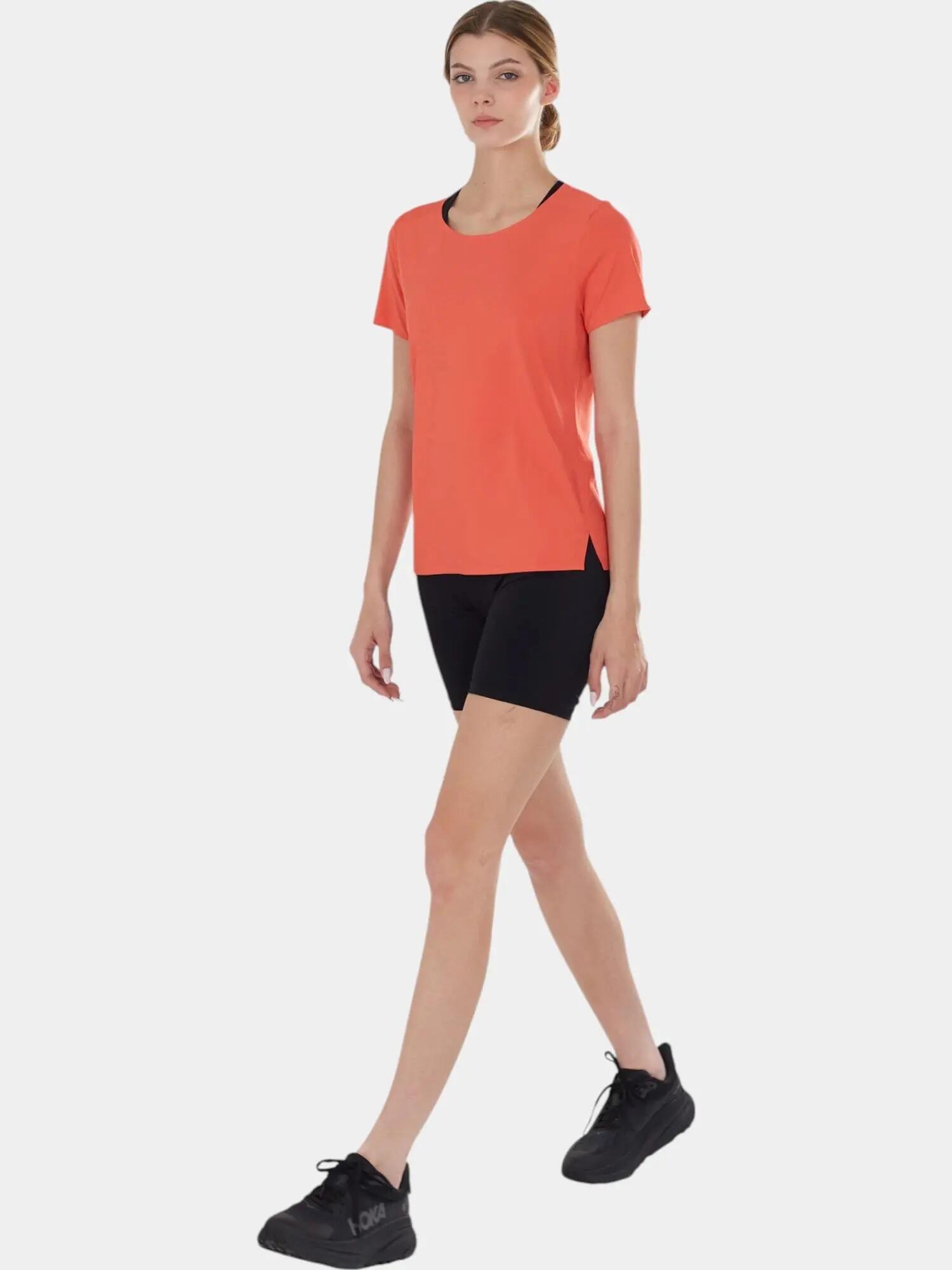 Női rövid ujjú sport póló Hanabi T-shirt 3/7