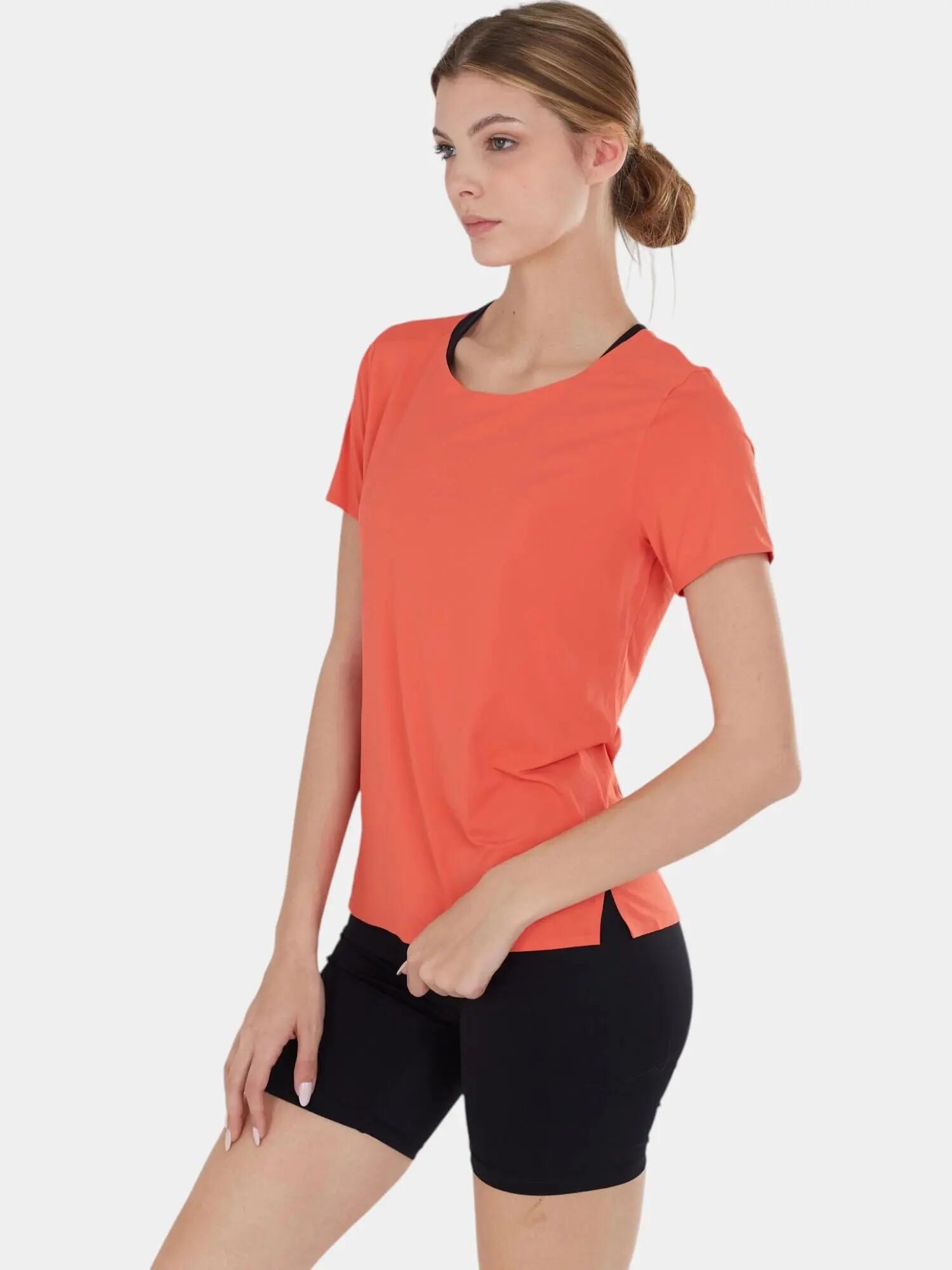 Női rövid ujjú sport póló Hanabi T-shirt 5/7