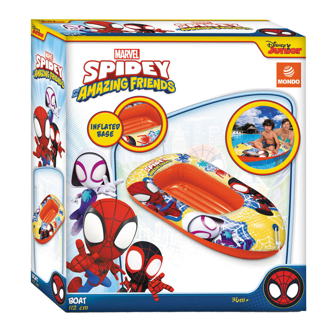 Opblaasbaar matras Spidey + 3 jaar 2/2