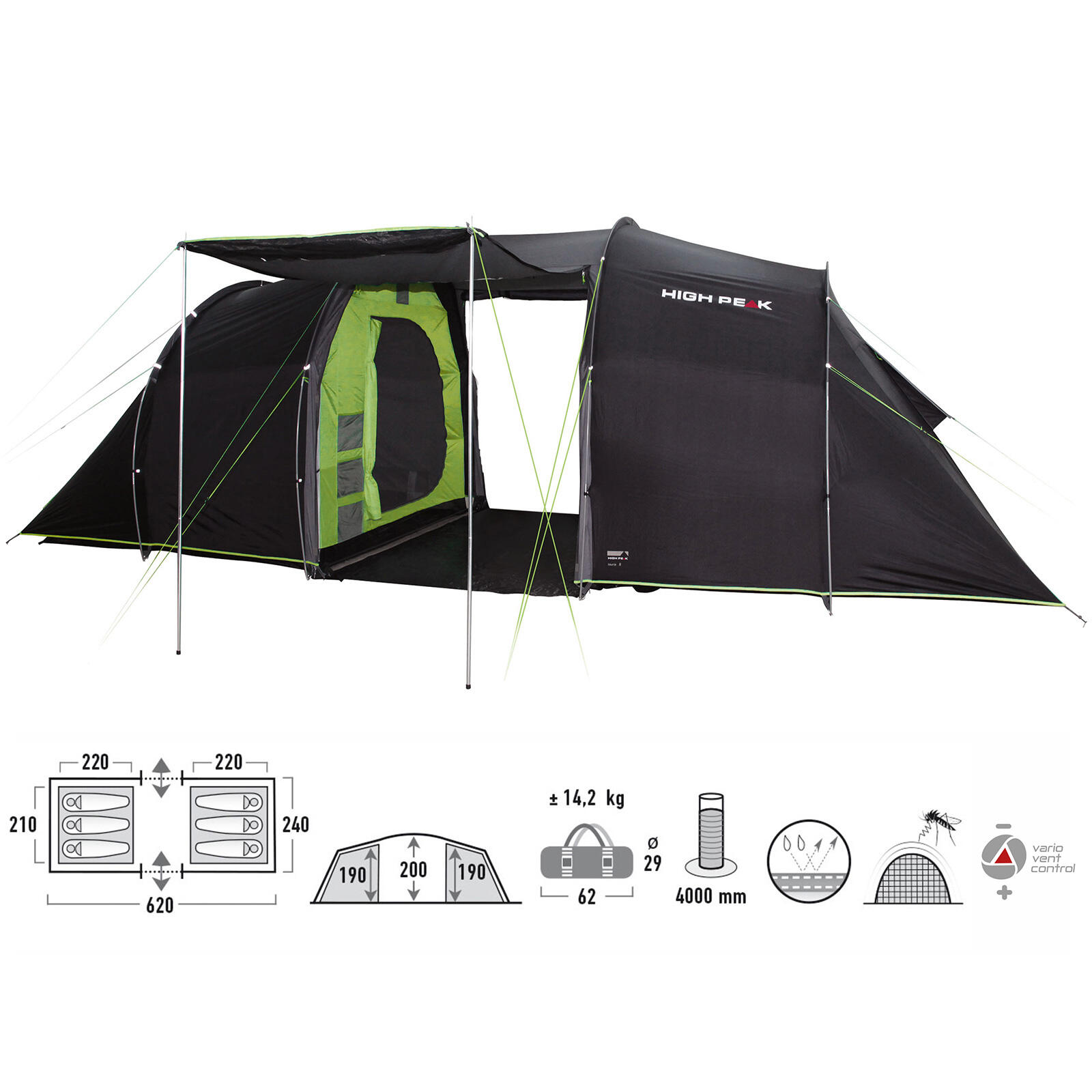 HIGH PEAK Tauris 6