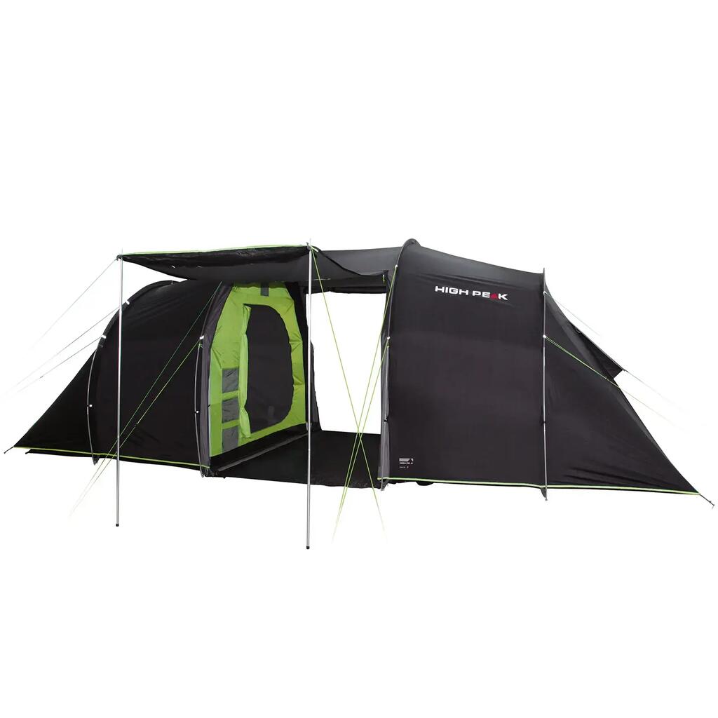 High Peak VIS-A-VIS Tauris 6 tunnel tent, family tent,2 spacious sleeping cabins