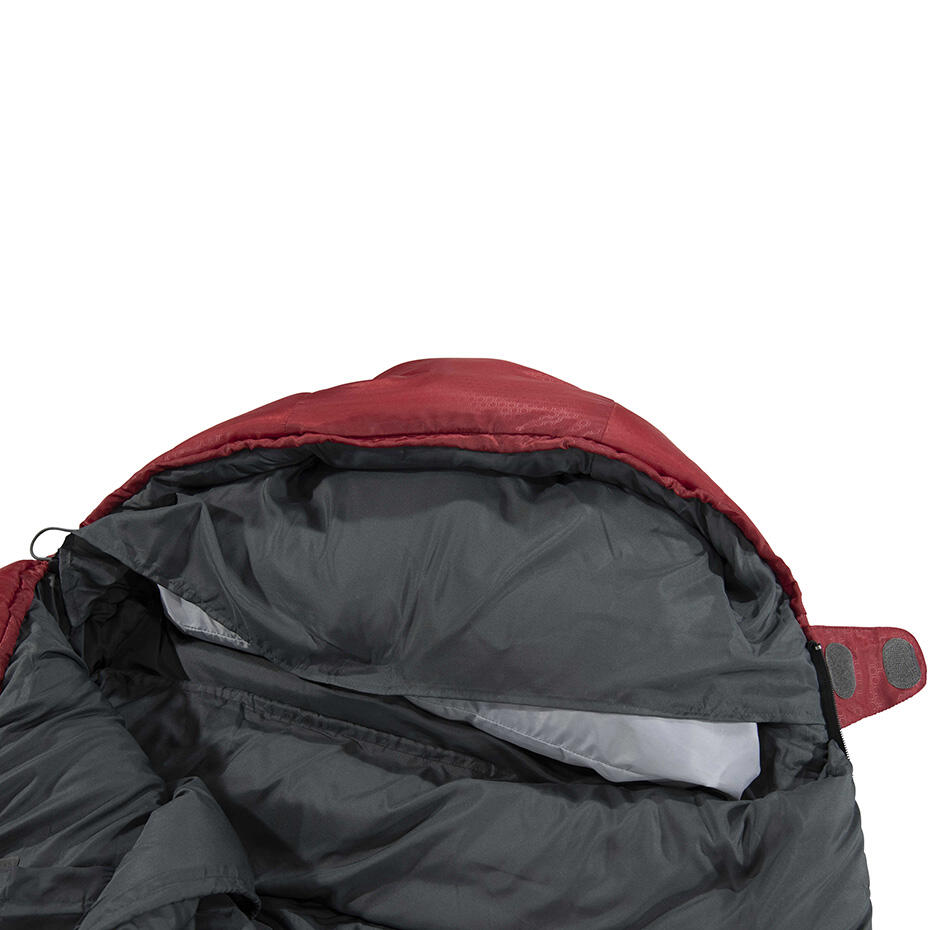 High Peak Redwood -3, sac de couchage momie XL,3 saisons (printemps/été/automne) 3/8