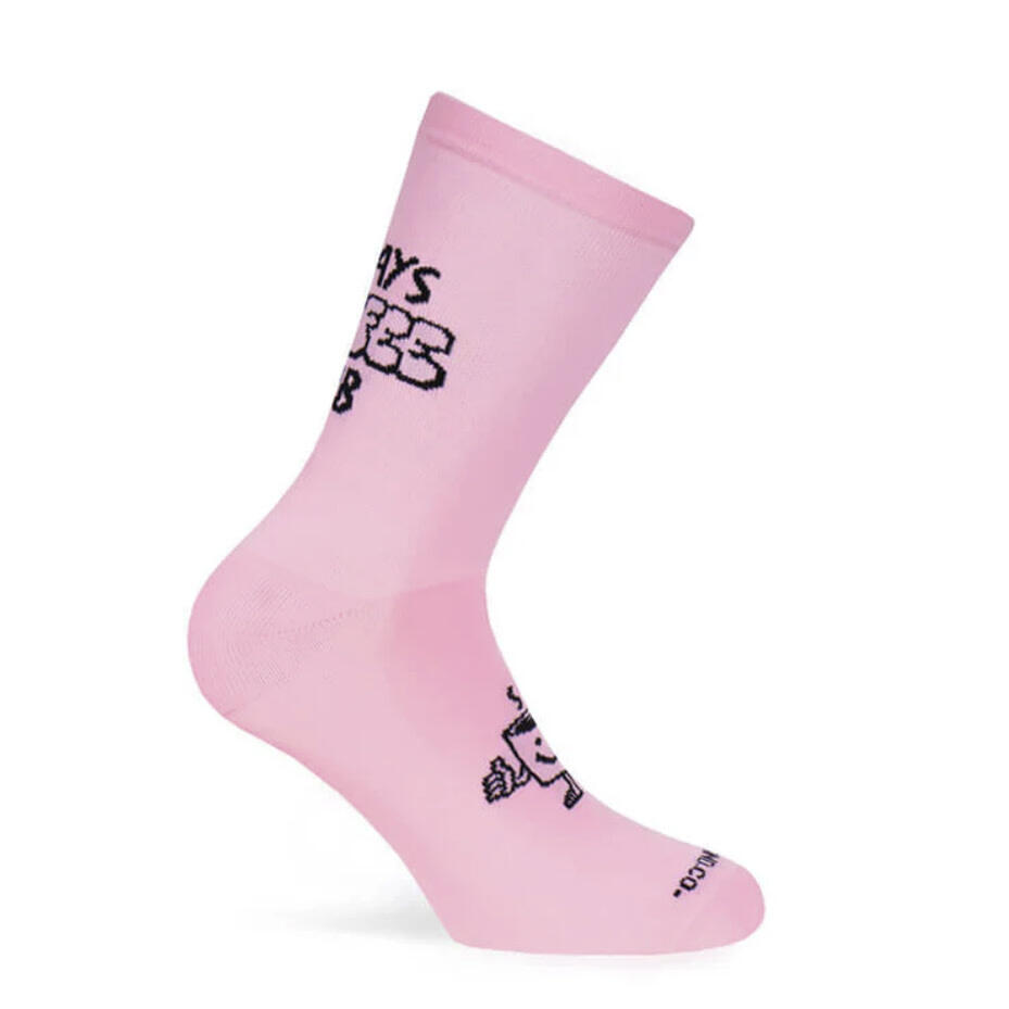 Meias Unissex - Pacific Coffee Club - Pink 4/4