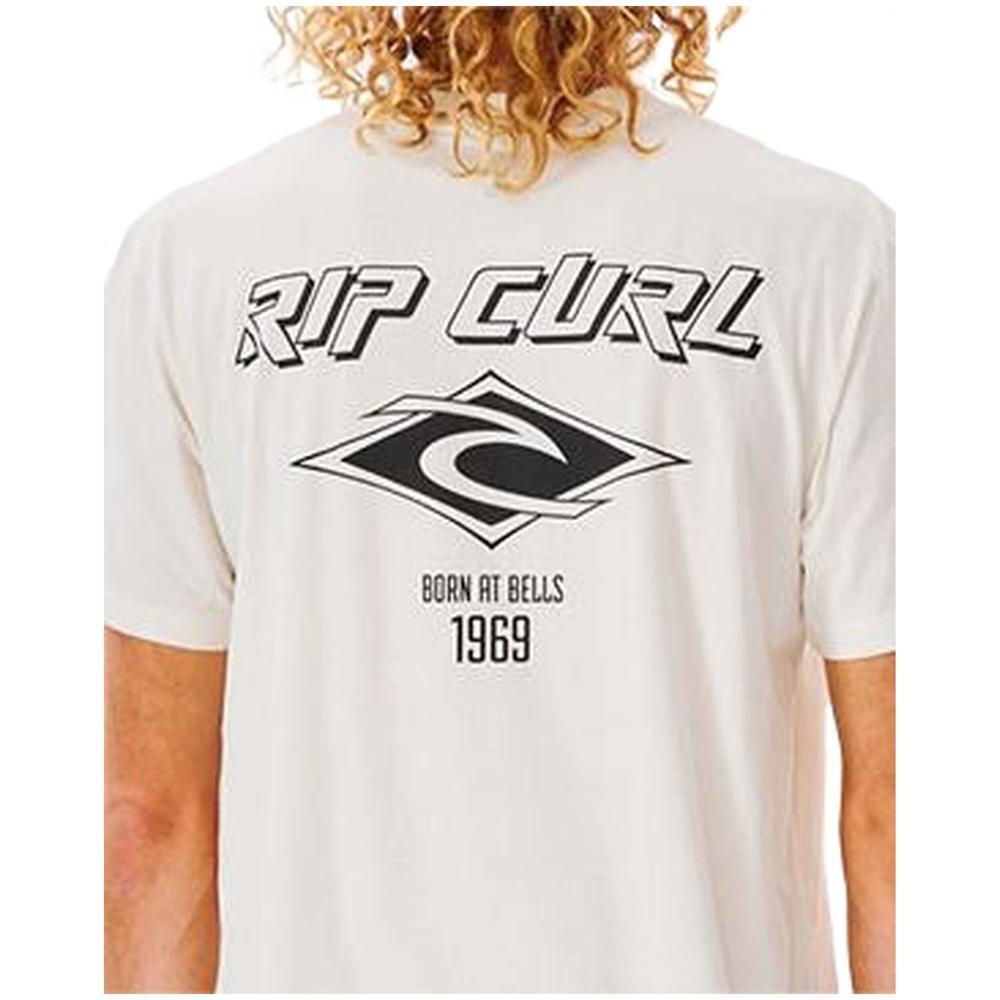T-Shirt Hommes Rip Curl Fade Out Icon beige 2/2