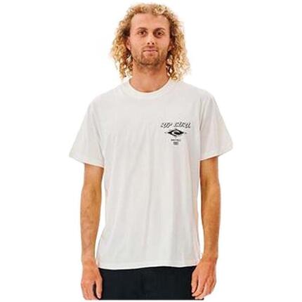 Camiseta Hombre Rip Curl Fade Out Icon Beige