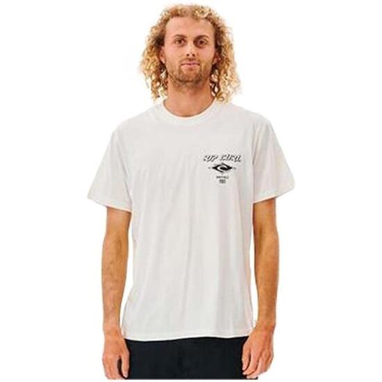 Camiseta Hombre Rip Curl Fade Out Icon Beige