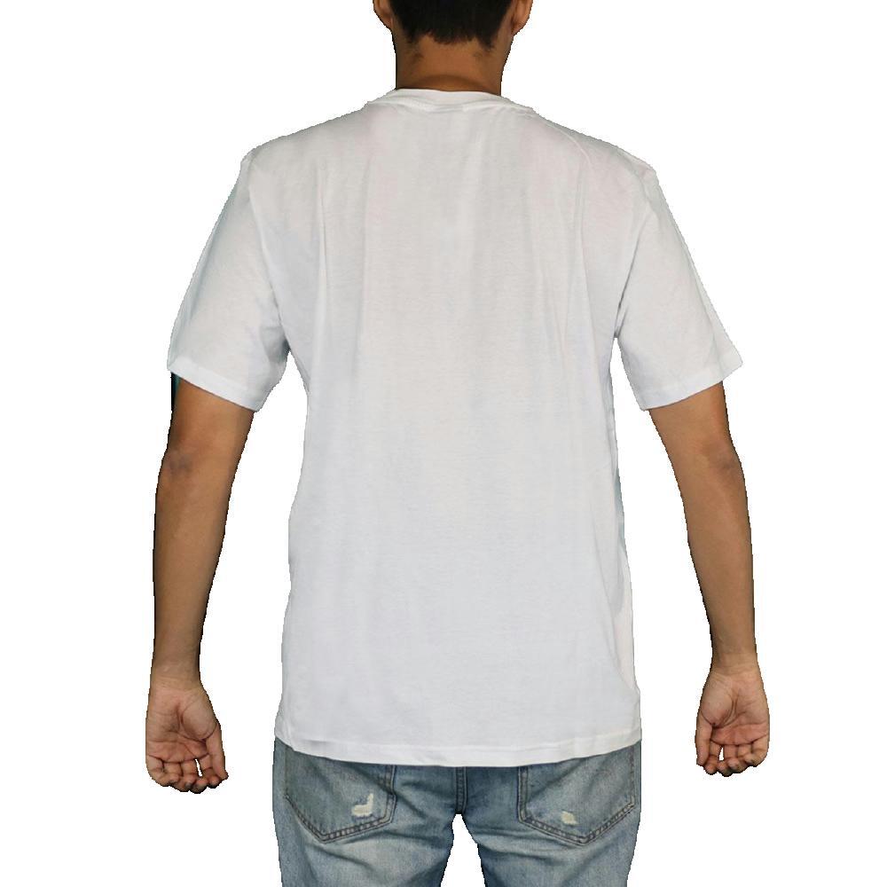 T-Shirt Mann Champion À Col Rond Weiß 2/4