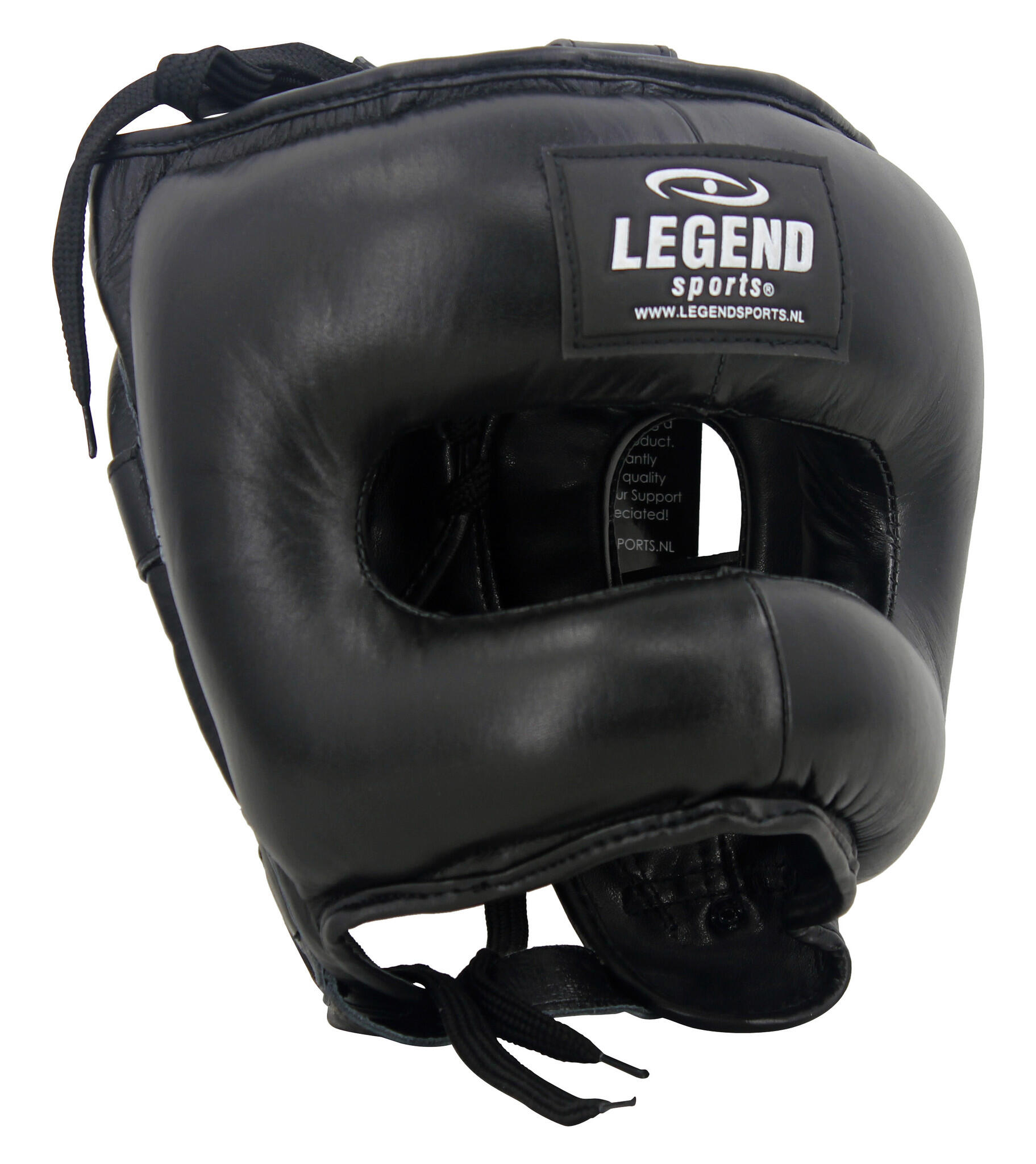 LEGEND SPORTS Hoofdbeschermer + Neusbeschermer PRO Zwart