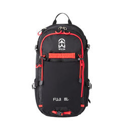 Sac à Dos Multi-sport Fuji 18 litres Noir et Rouge