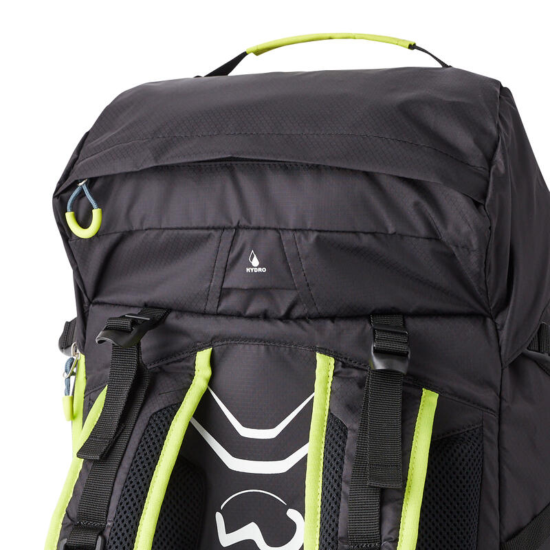 Sac à Dos Raid-Trail 38 litres Noir et jaune