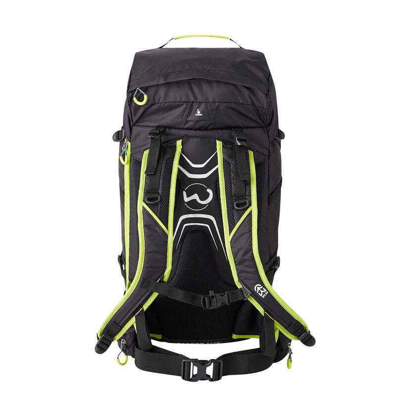 Sac à Dos Raid-Trail 38 litres Noir et jaune