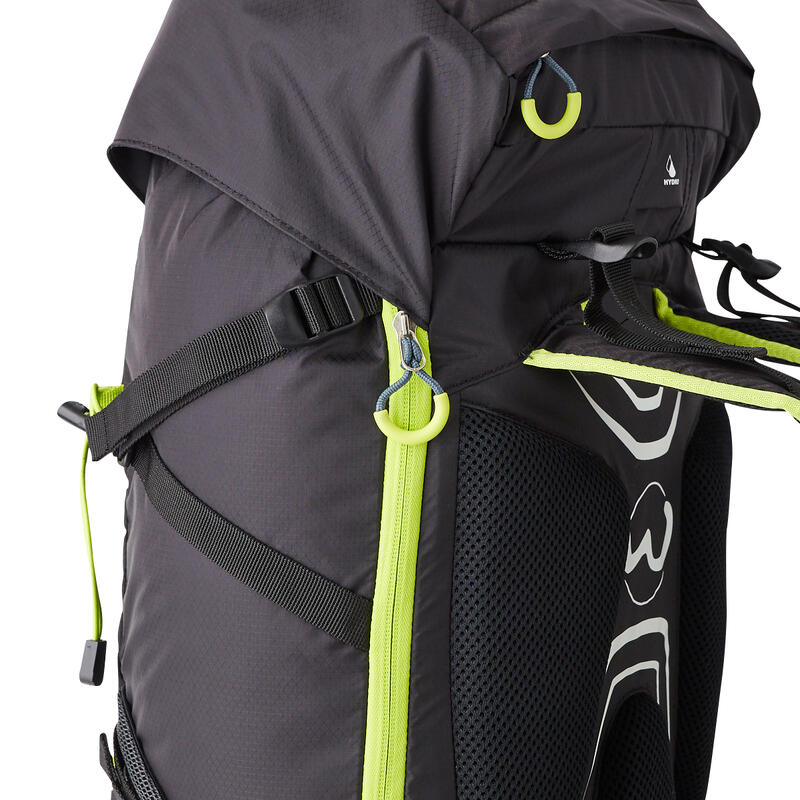 Sac à Dos Raid-Trail 38 litres Noir et jaune