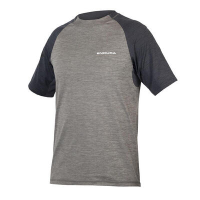 Endura singletrack t pewter short sleeve t-shirt
