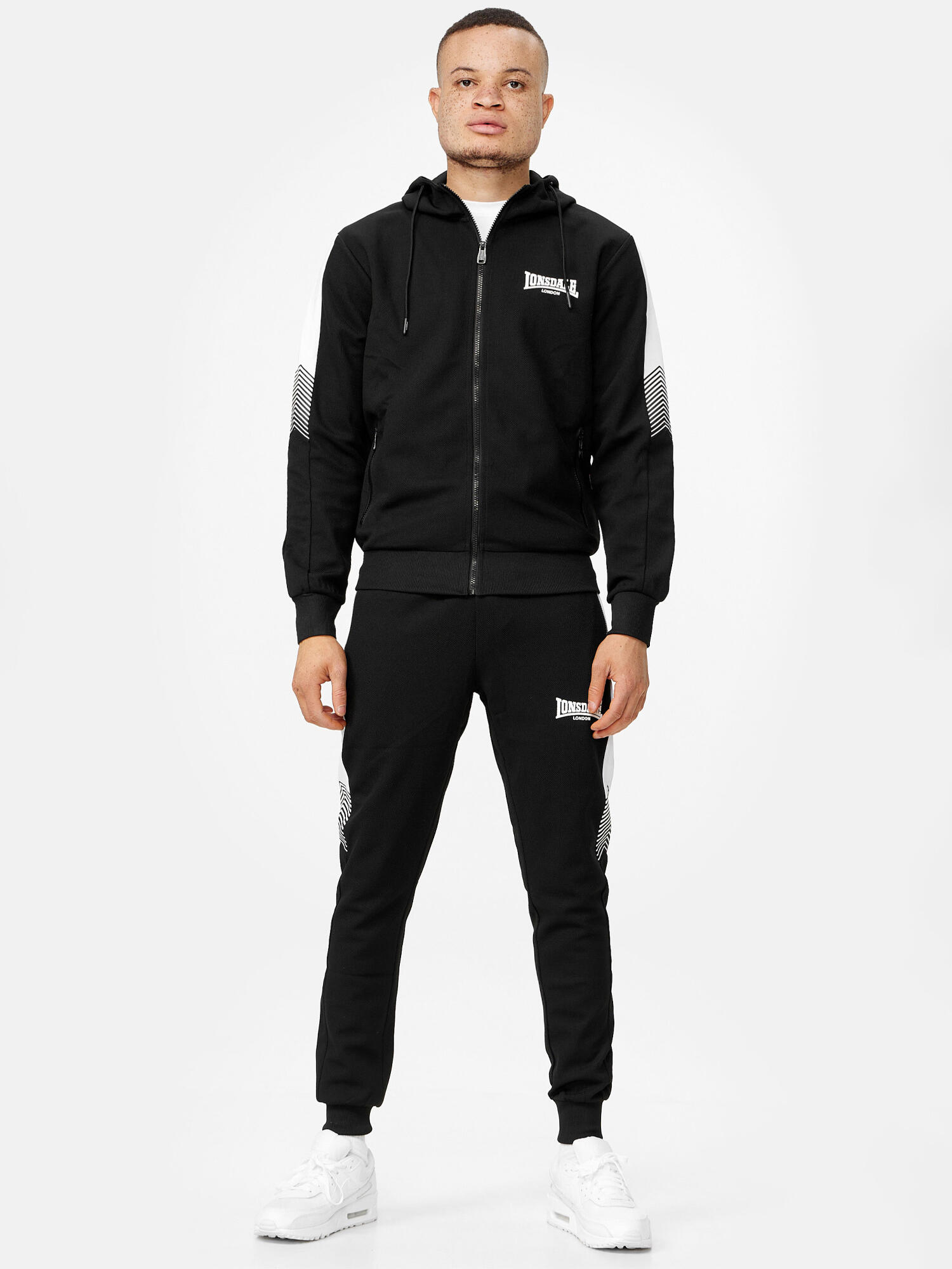 LONSDALE LONSDALE Heren trainingspak met capuchon slim fit MARTHALL