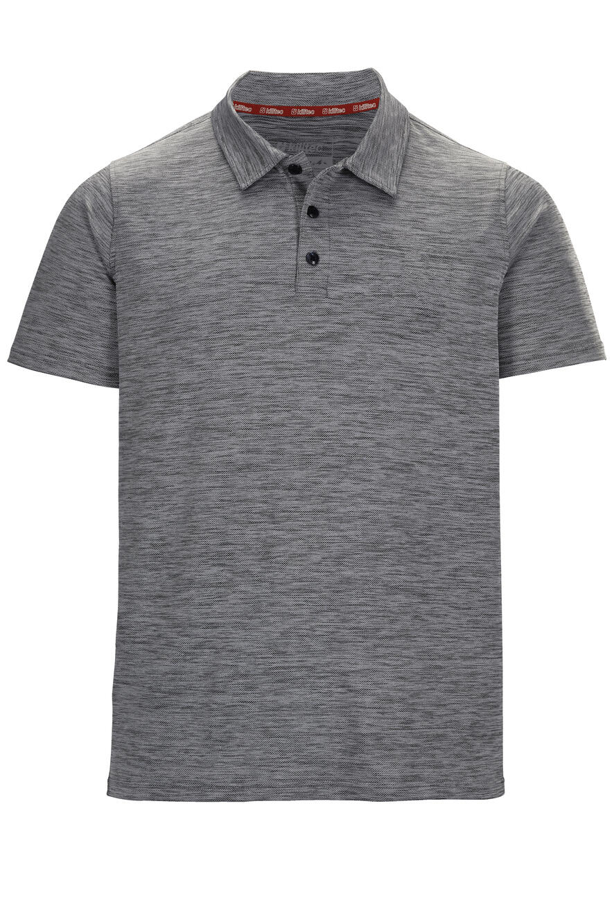 KILLTEC Funktionsshirt Lilleo MN PL SHRT Wandern/Outdoor/Trekking Herren dunkelanthrazit