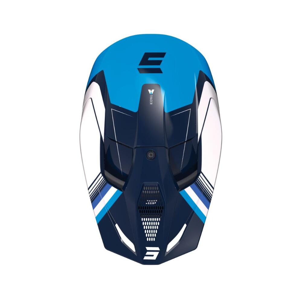 Casque Shot Race - Tracer Bleu Brillant - Adulte 2/4