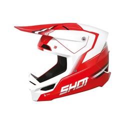 Casque Shot Race - Tracer Rouge Brillant - Adulte