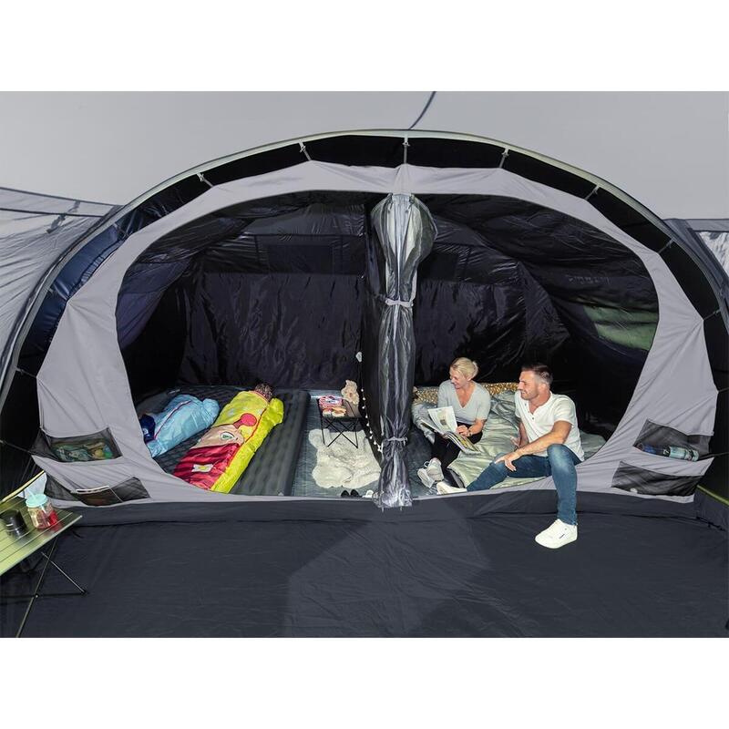 Namiot kempingowy tunelowy Gotland 6 Sleeper Protect, 6-osobowy, 1-2 sypialnie