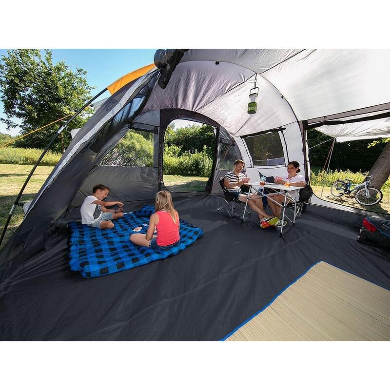 Namiot kempingowy tunelowy Gotland 6 Sleeper Protect, 6-osobowy, 1-2 sypialnie