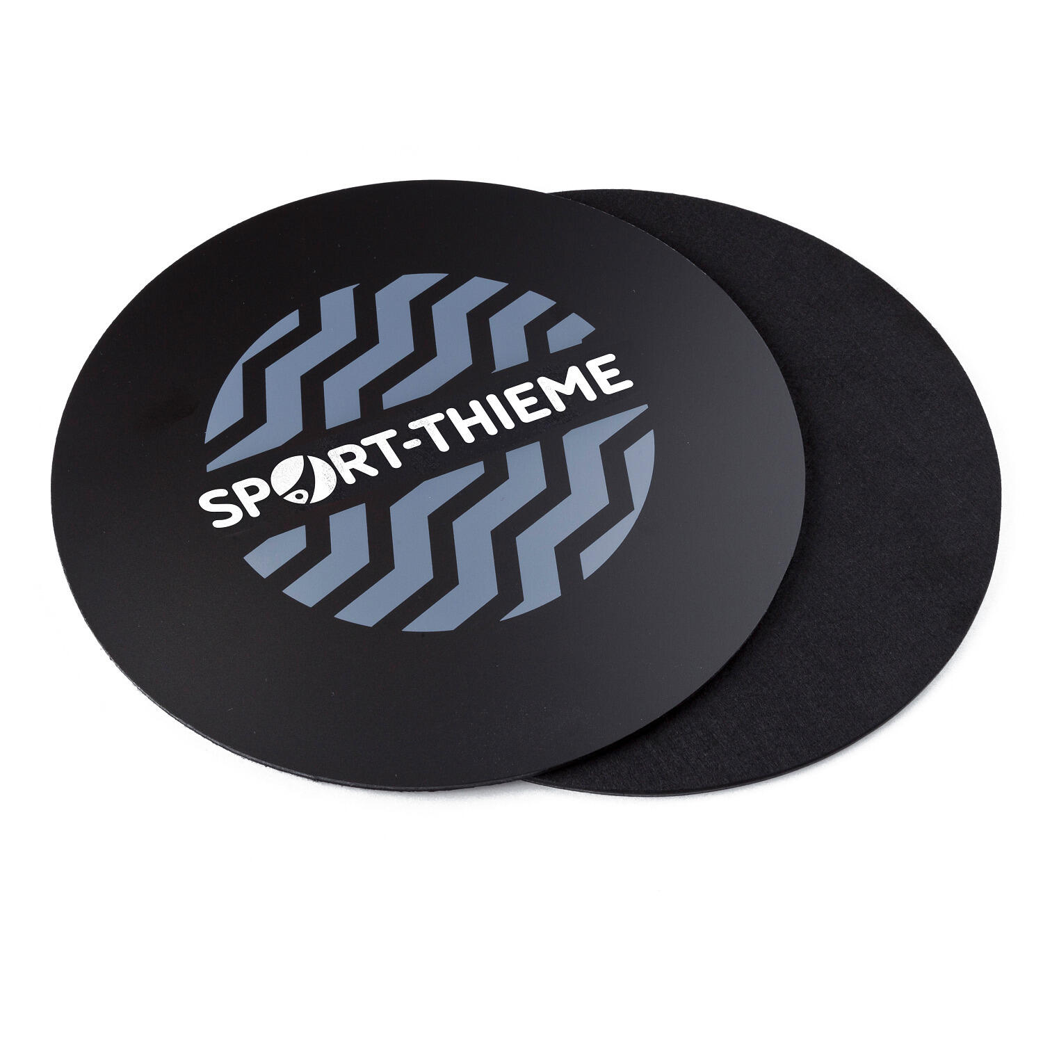 Slide Pads Fitness / Krafttraining Unisex Schwarz 2/6