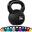 Kettlebell profesional, MOVIT®, 24 kg, fonta, negru