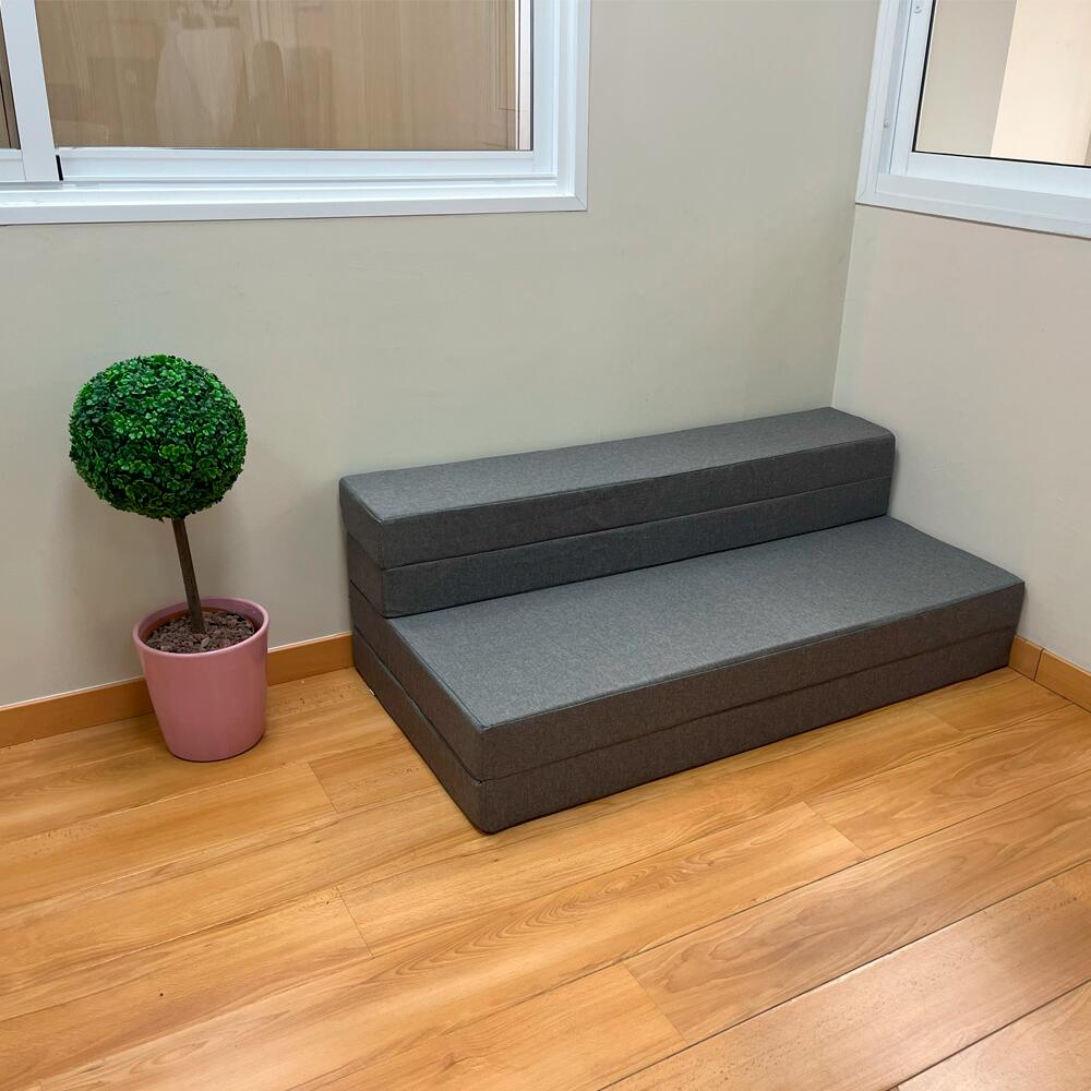 Divano letto pieghevole e materasso (135 x 190 x 11) 5/7