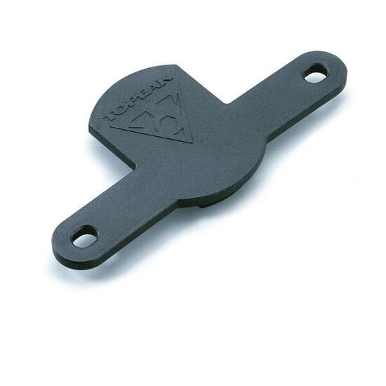 Topeak Rücklichthalterung für BeamRack MTX & TubularRacks, Schwarz
