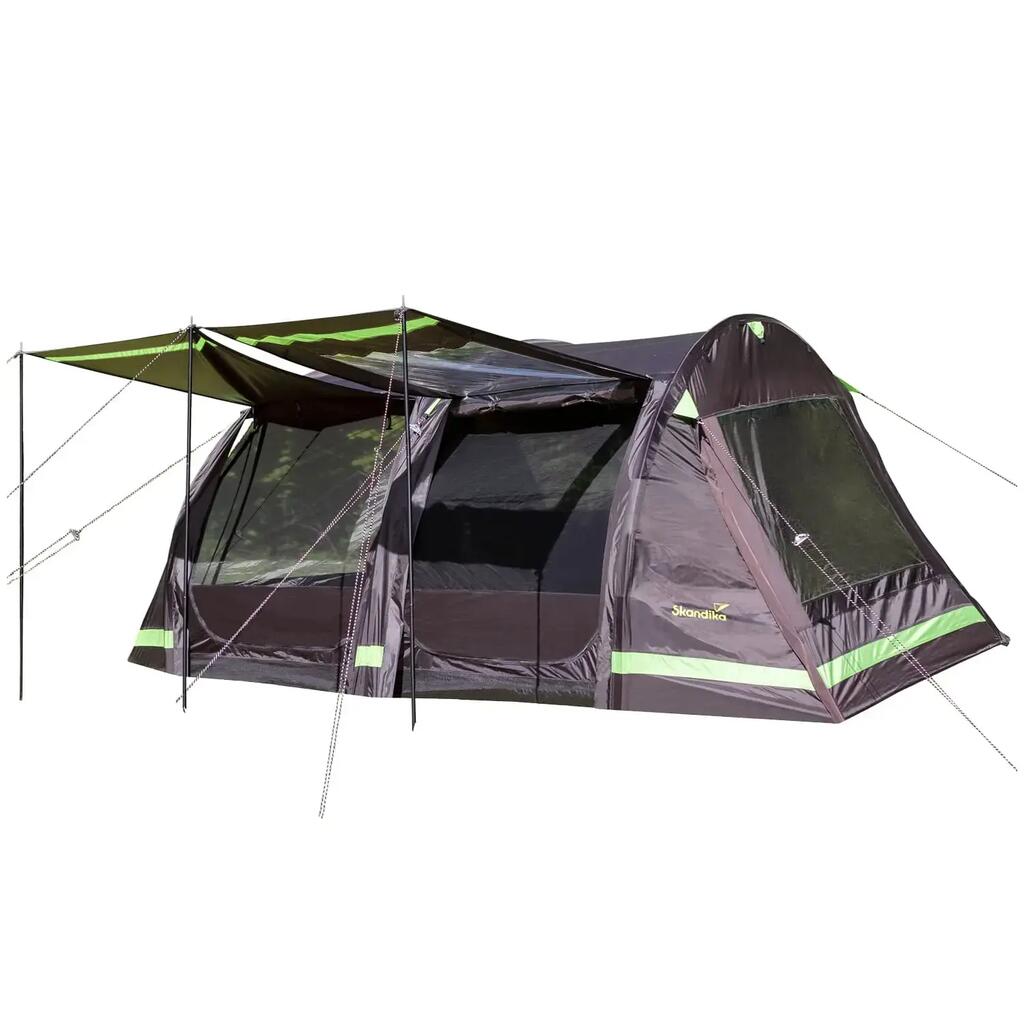 Solheim Protect Tunnel Tent - 6‑Person Camping Tent - UPF 50+ with Carry Bag