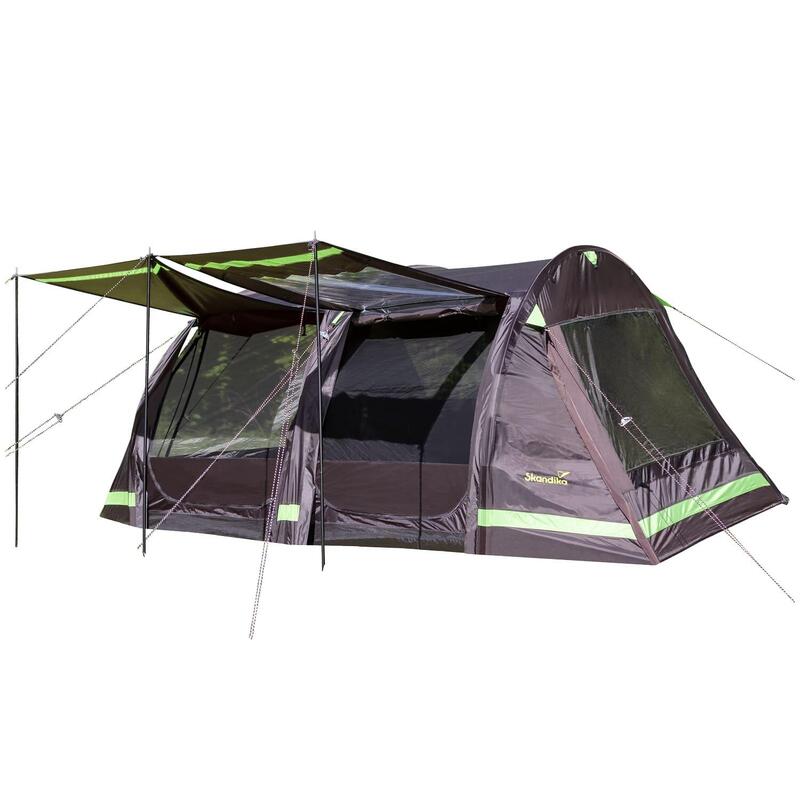 Tente tunnel Solheim 4 Protect - Tente de camping 4 places - Anti-UV - Sol cousu
