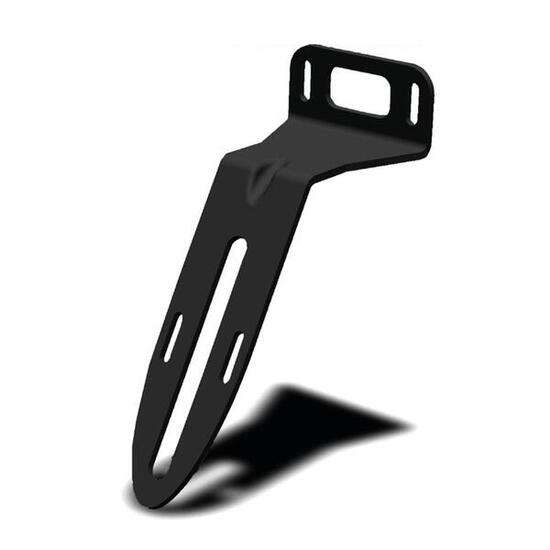 Racktime Kennzeichenhalter schwarz für schnelle Pedelecs 30° Winkel