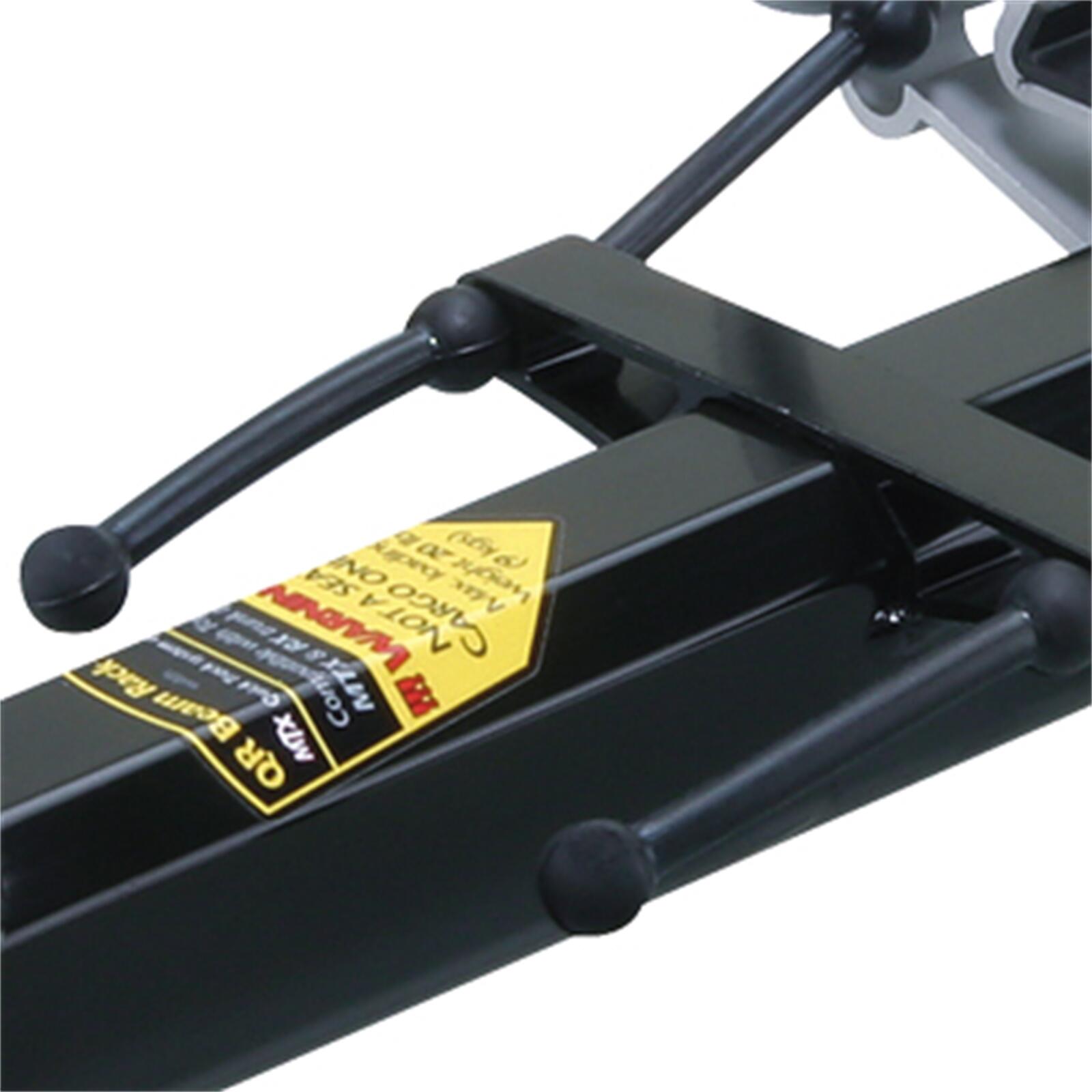 Porte-bagages Topeak MTX BeamRack 2.0 – Tige De Selle 25,4-31,8 Mm, QuickTrack MTX, Charge 9 Kg, Pour VTT 29"