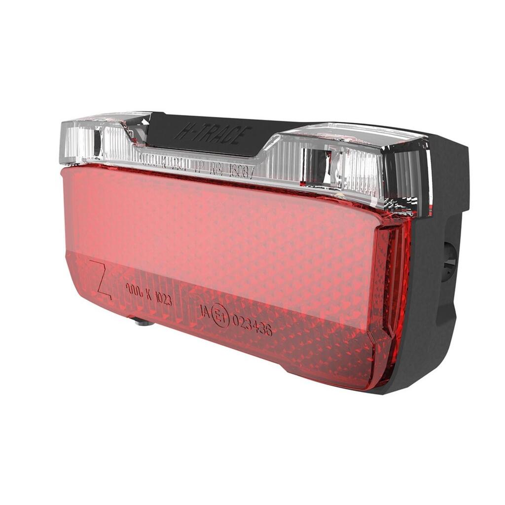 Herrmans H-Trace Battery Rear Light — 2x AA, Dual LED, 50 mm Mount.
