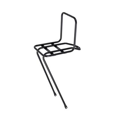 Fahrer voorwiel-bagagedrager zwart, 28 inch