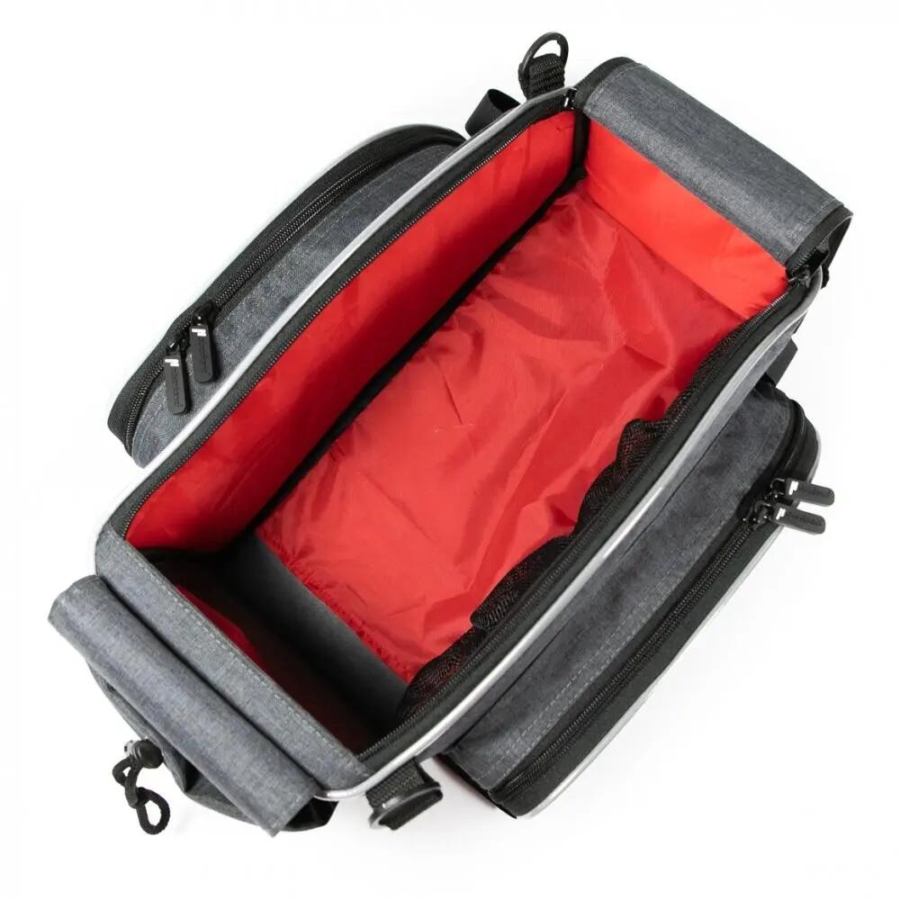 Haberland sacoche de porte-bagages Flexibag L gris-noir 39x17x23cm 12l 3/3