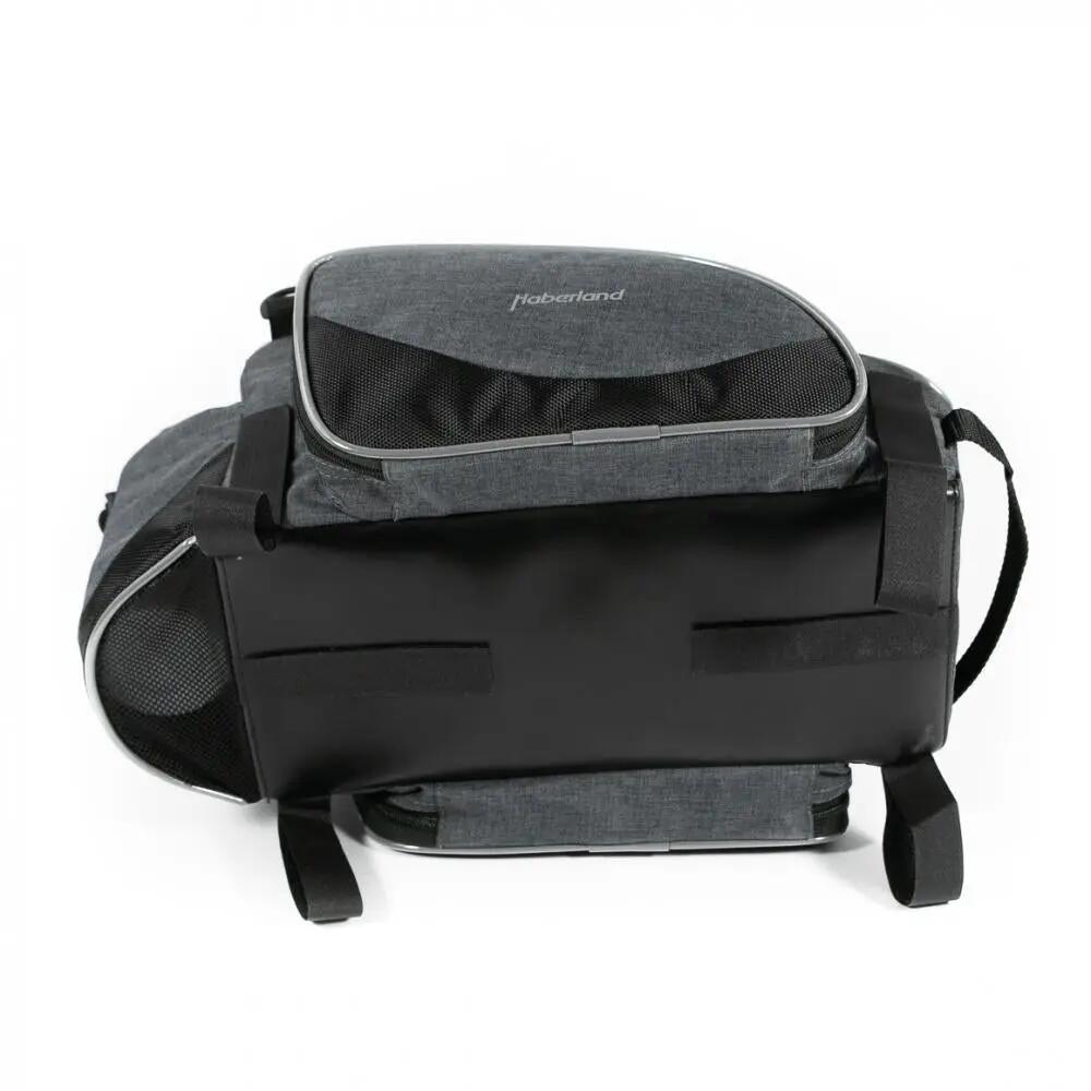 Haberland sacoche de porte-bagages Flexibag L gris-noir 39x17x23cm 12l 2/3