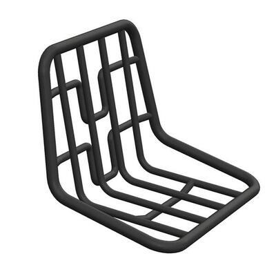 Xlc voorwiel-bagagedrager winora yakun/radius2 zwart