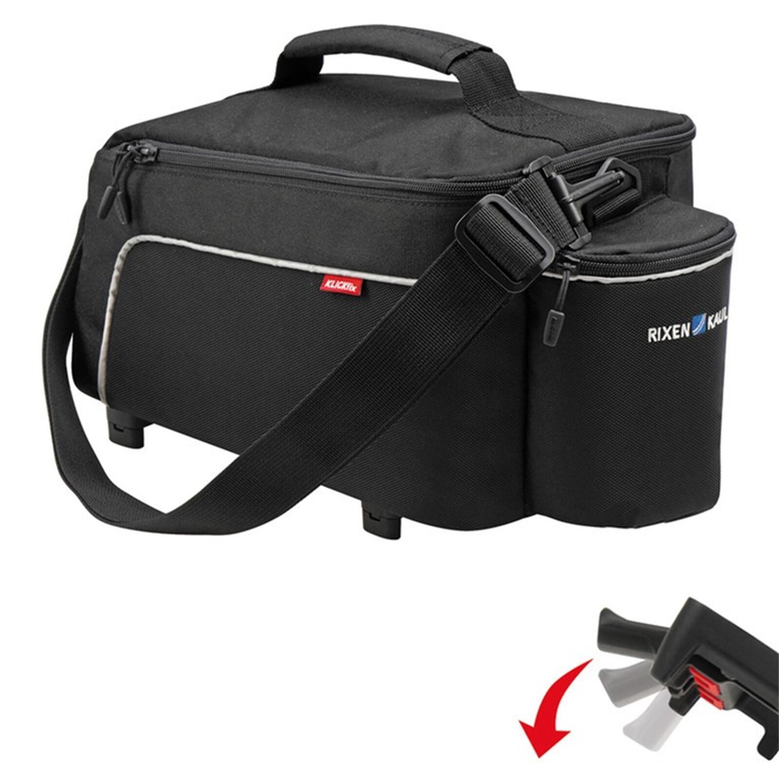 KLICKFIX KLICKfix draagtas Rackpack Light 8 L, UniKlip - zwart
