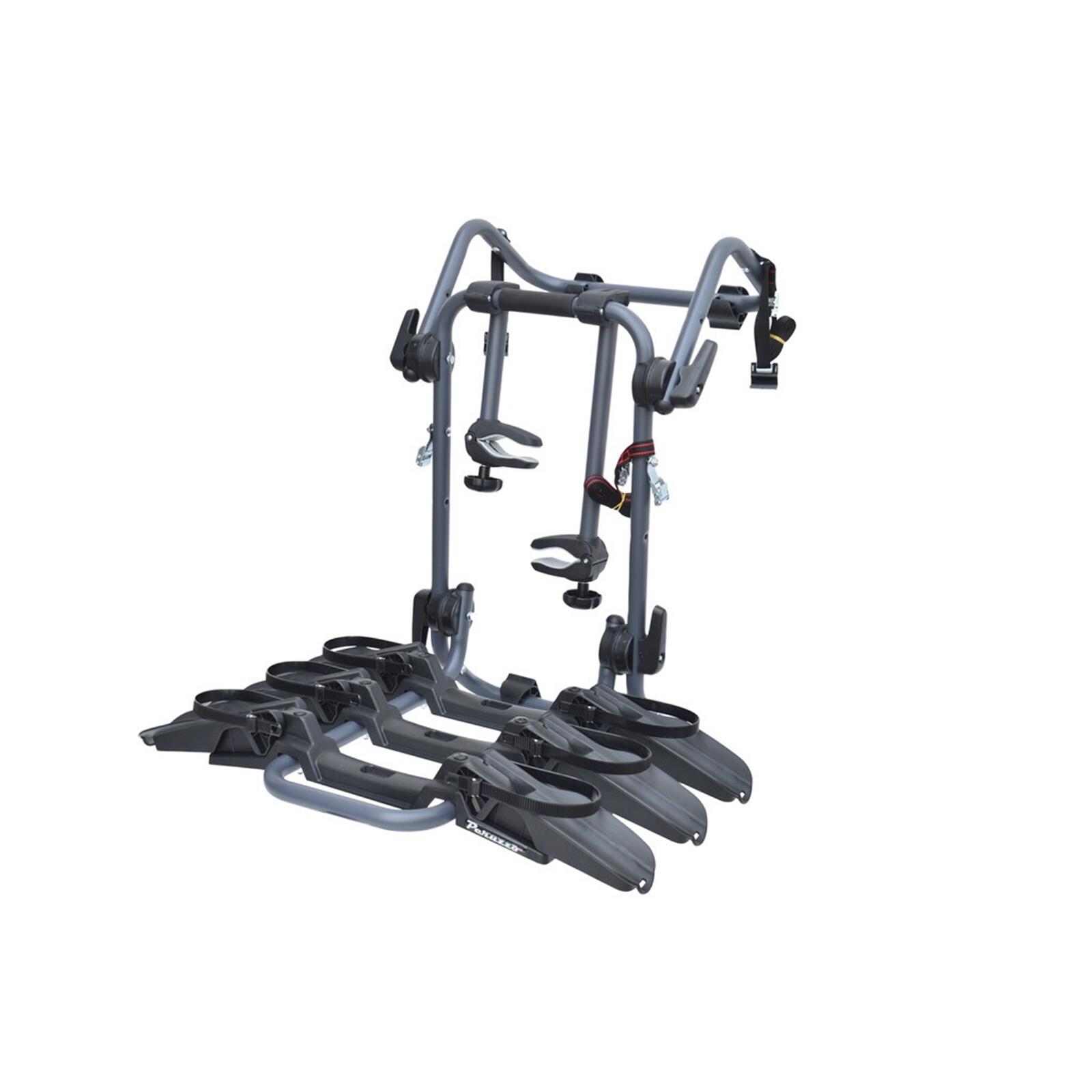 Bike rack para 3 bicicletas com espaço peruzzo pure instinct 29" 45 kgs