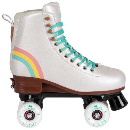 Chaya Roller Skates Bliss Vanilla, taille réglable pour enfants, roues 59mm/78A