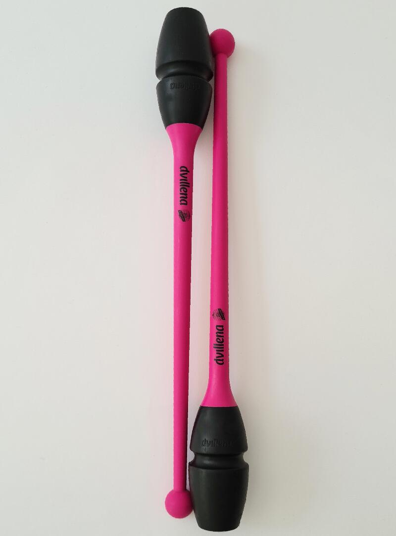 DVILLENA Mazas Gimnasia Rítmica FIG para Niños Dvillena Bicolor 41cm