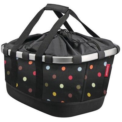 Klickfix City-Tasche Bikebasket GT dots, 33x27x42cm, für Racktime