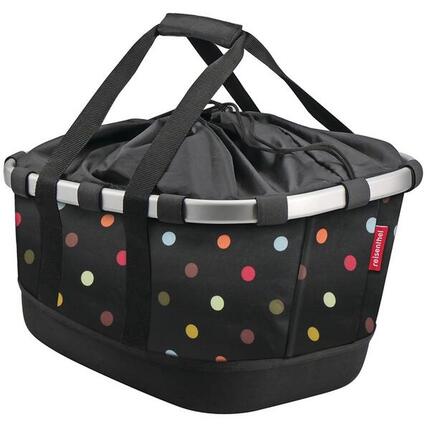 Klickfix City-Tasche Bikebasket GT dots, 33x27x42cm, für Racktime