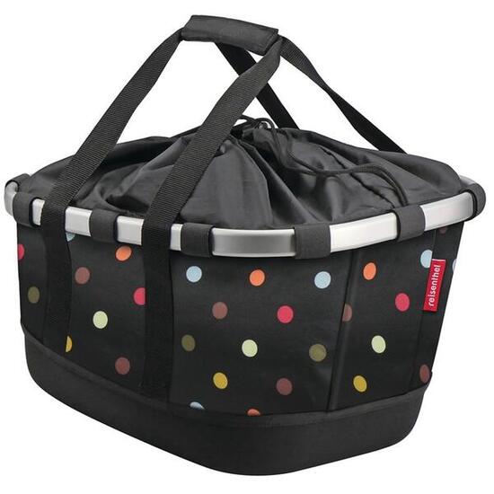 Klickfix City-Tasche Bikebasket GT dots, 33x27x42cm, für Racktime