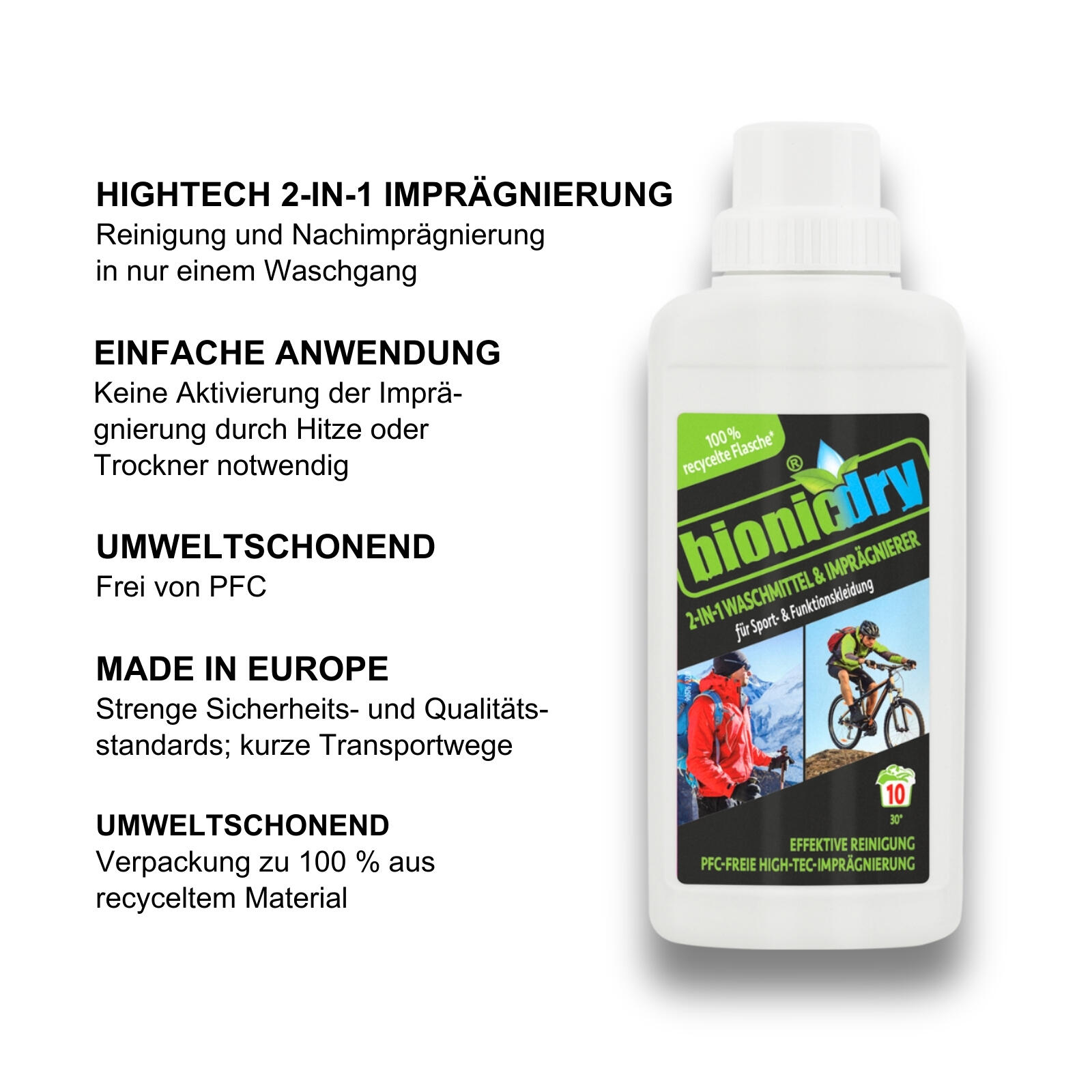bionicdry® 2-IN-1 Waschmittel 4/6