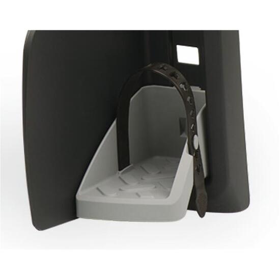 Polisport Fußstützen mit Riemen für Guppy Maxi, grau, Paar