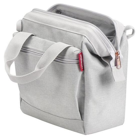 Klickfix Lenkertasche Roomy twist sky rose, 24x22x13cm, 4ltr, 630g