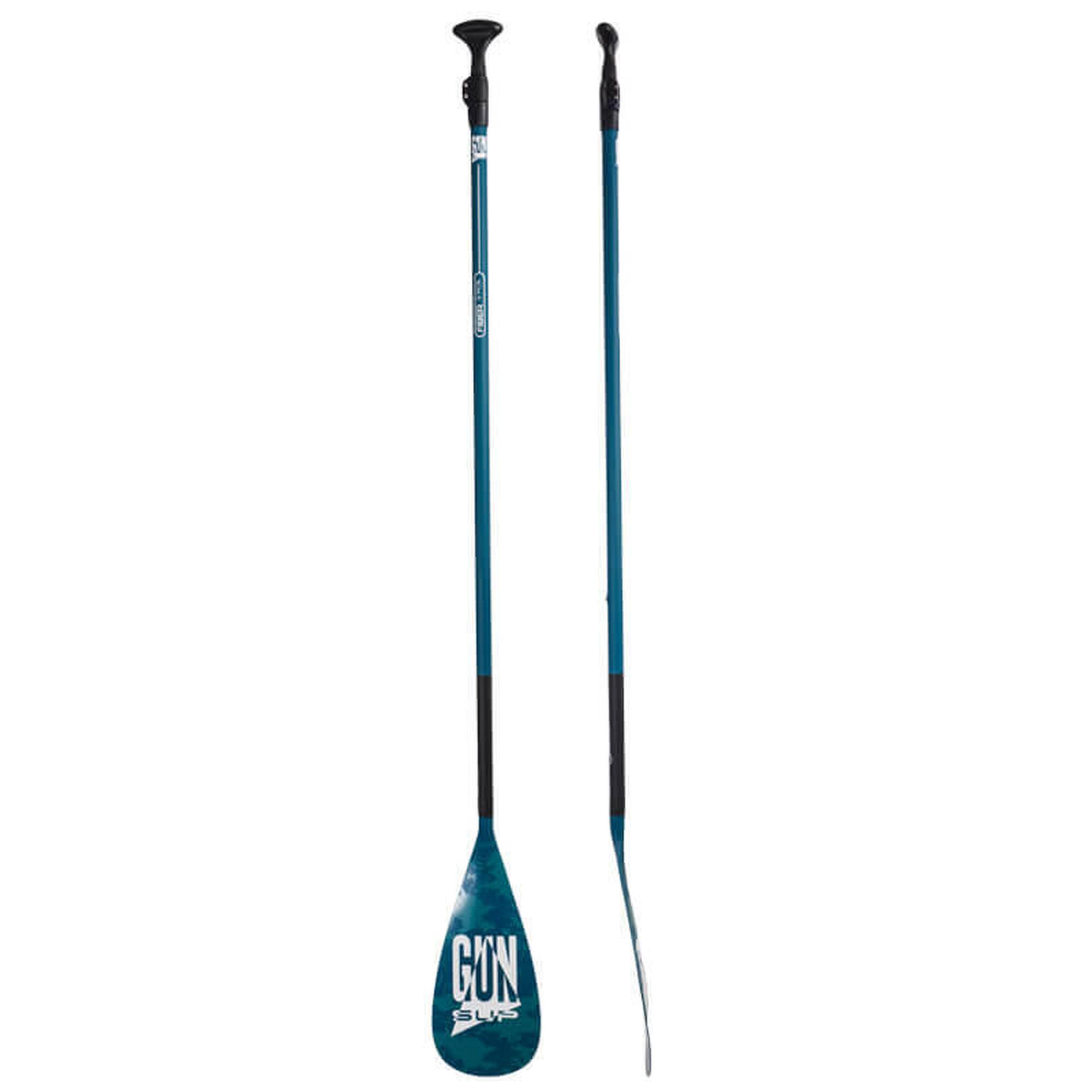 Gunsails - Pagaie Sup En Fibre - Planche De Stand Up Paddle - Bleu|turquoise - 175 Cm - Decathlon