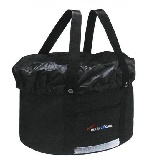 Klickfix Lenkertasche Shopper-Plus schwarz, 38x29x25cm,für Klickfix-Adapter