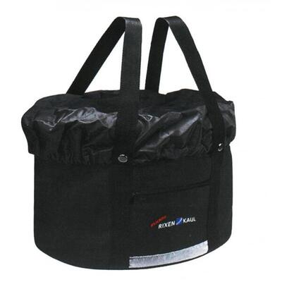 Klickfix Lenkertasche Shopper-Plus schwarz. 38x29x25cm.für Klickfix-Adapter